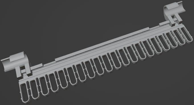 Sock holder clamp for clothes horse