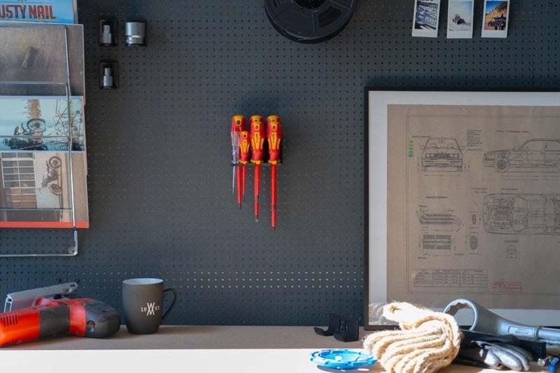 Holder for Electrician Screwdriver Set 7pcs 012 I for screws or peg board