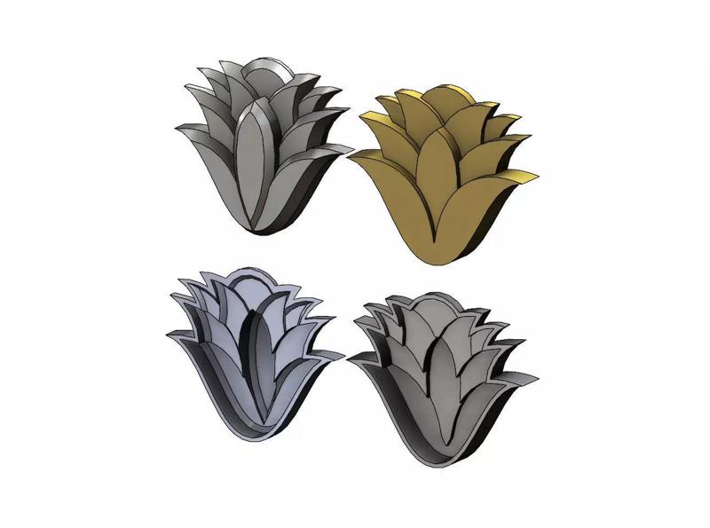 Simplistic Mehndi flower designs