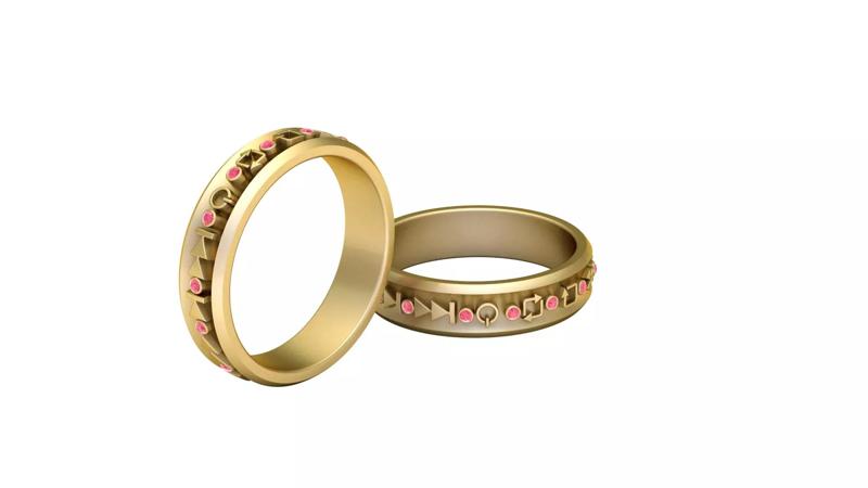 GOLD BRACLETS PENDANT