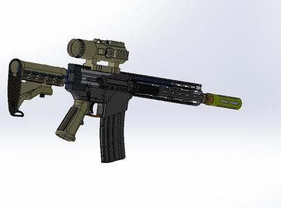 MK-02 Prototype Rifle 5.56 Caliber