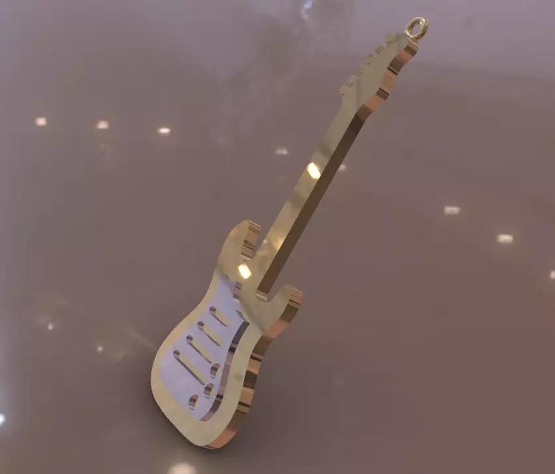 Guitar Pendant