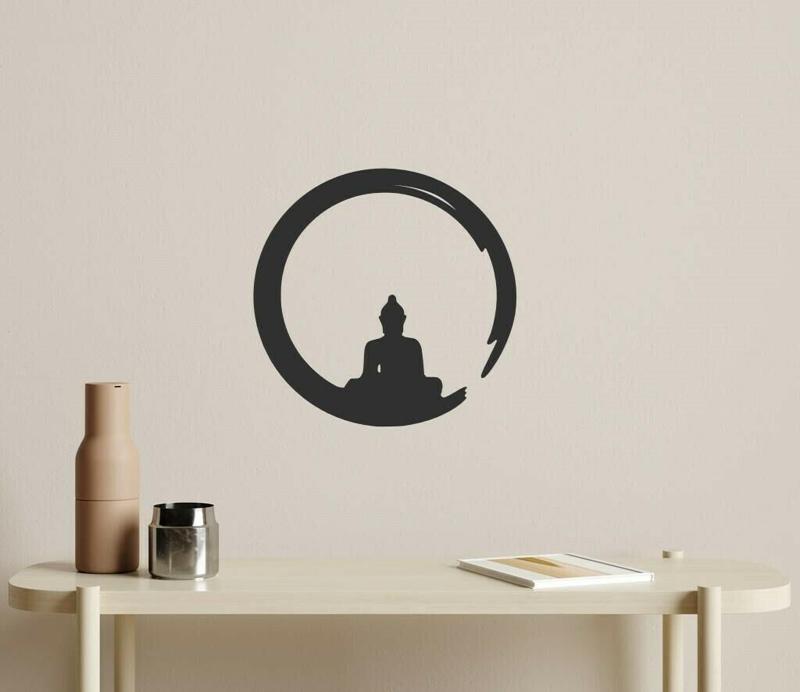yoga room wall decor