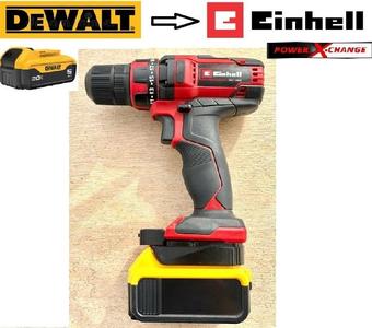 Dewalt to Einhell battery Adapter