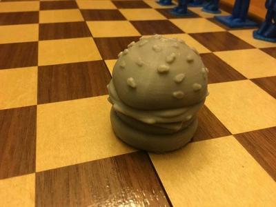 CheeseBurger On A Sesame Seed Bun