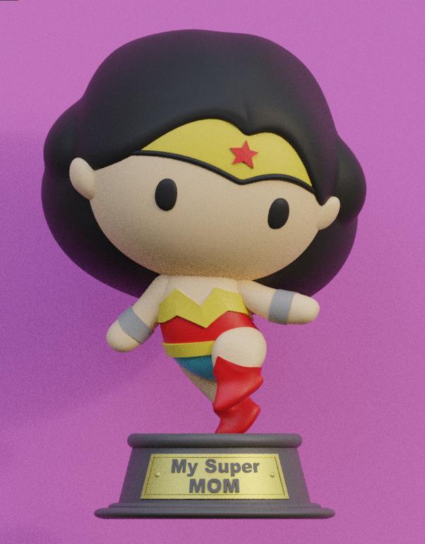 Wonder Woman - Version my super mom