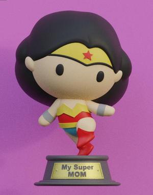Wonder Woman - Version my super mom