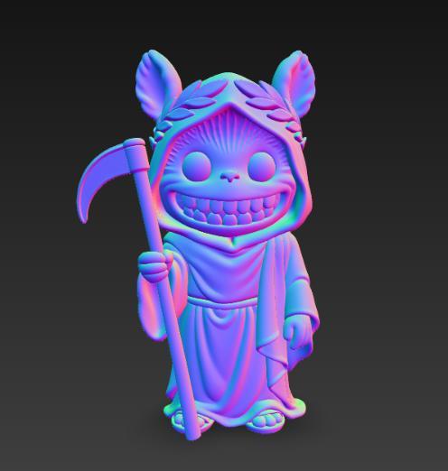 The Monsters Labubu - Thanatos