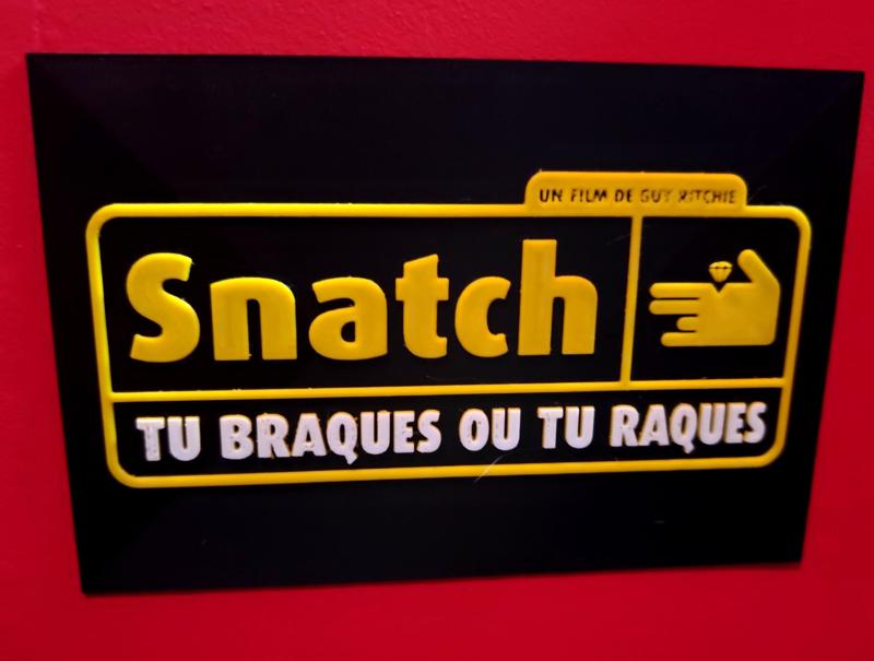 Tableau Snatch - Cult film - free - gratuit