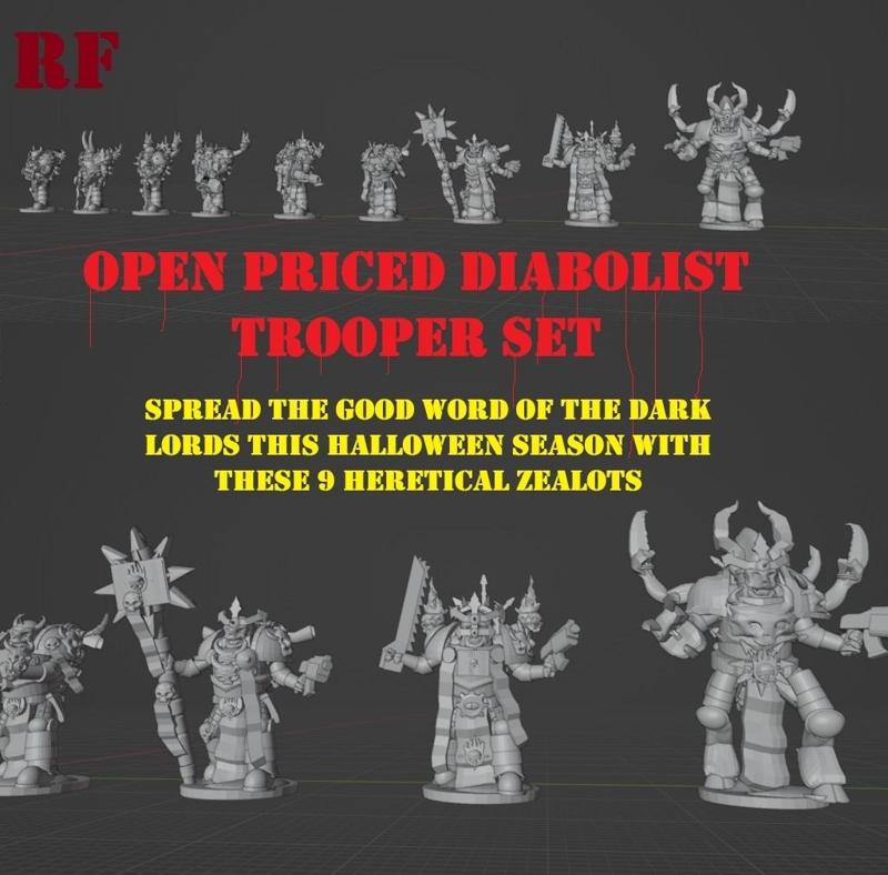 open-priced diabolist trooper set