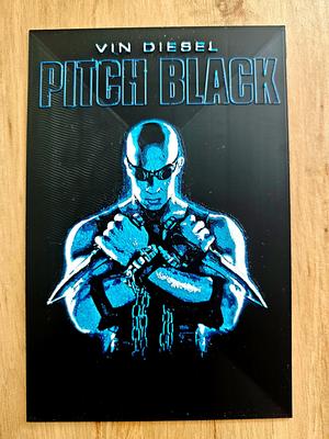Tableau Pitch Black - free - gratuit