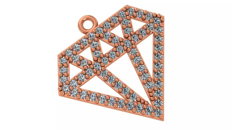 Diamond Charm Necklace