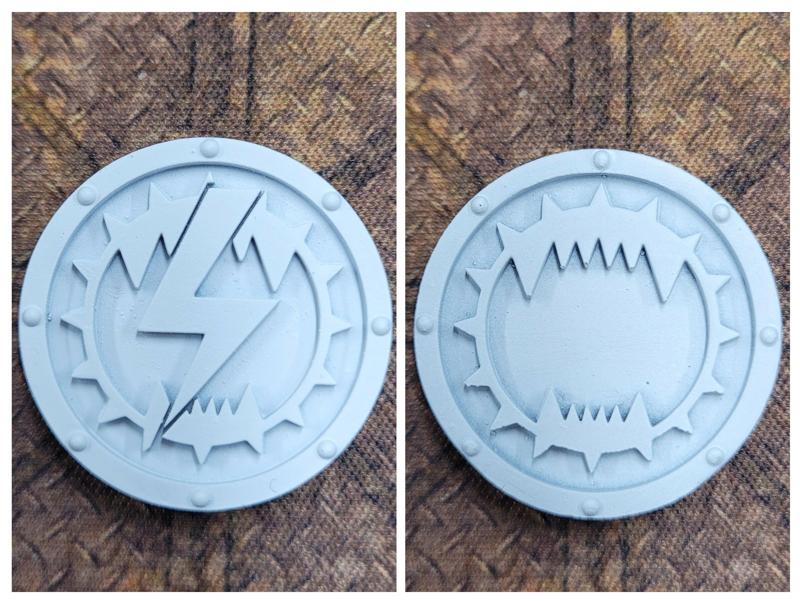 World Eaters battle shock tokens