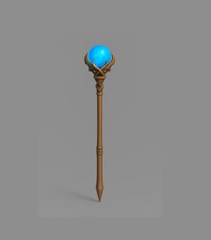 Staff for Mages - Tabletop RPG