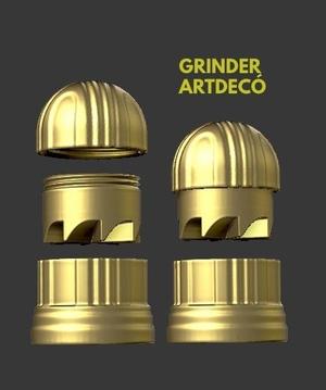 GRINDER ARTDECÓ WEED CHOPPER WITH TANK