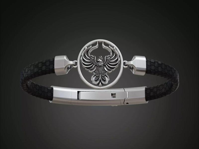 Armband bracelet phoenix bird