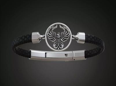 Armband bracelet phoenix bird