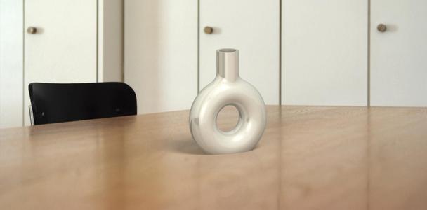 NORDIC STYLE VASE - High neck / JARRÓN ESTILO NORDICO - C cuello alto / NORDIC STYLE VASE - High neck