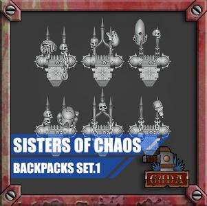 SISTERS OF CHAOS BACKPACKS SET.1