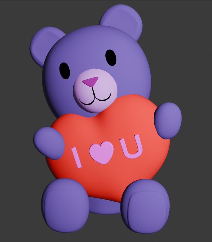Valentine Bear