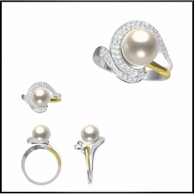 JCD Format Wonderful pearl set jewellery jcd design