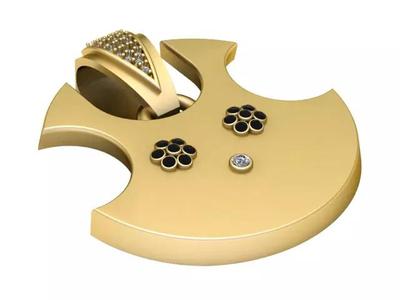 axe  head  pendant