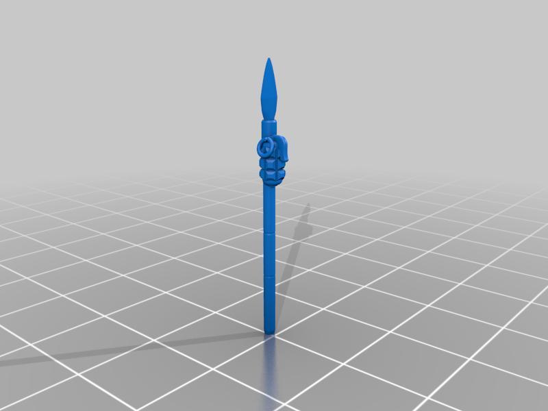 Imperial Guard Cavalry Hunting Grenade Spear