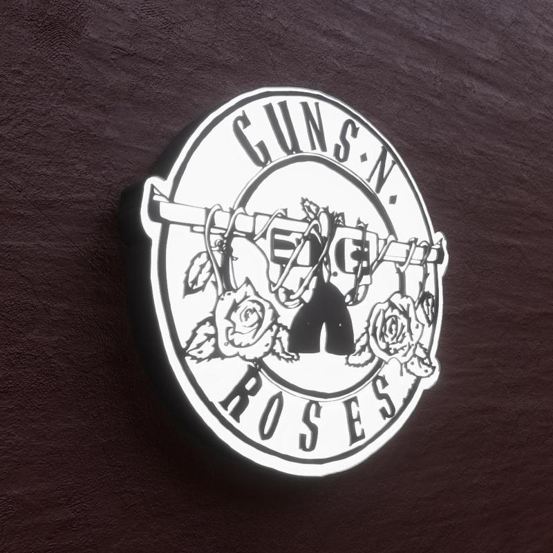 guns n roses lamp, guns n roses lamp