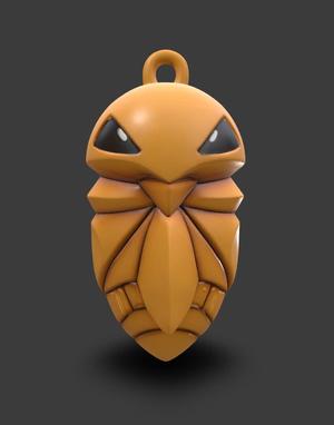Kakuna keychain