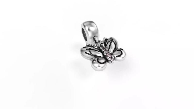 Butterfly with Gems