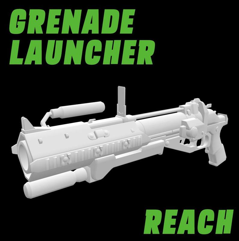 Halo Reach Grenade Launcher!