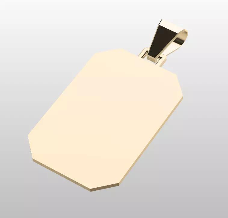 blank pendant ready for laser engraving any design