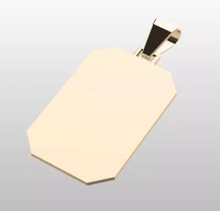 blank pendant ready for laser engraving any design