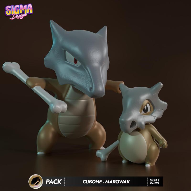 pack - cubone marowak