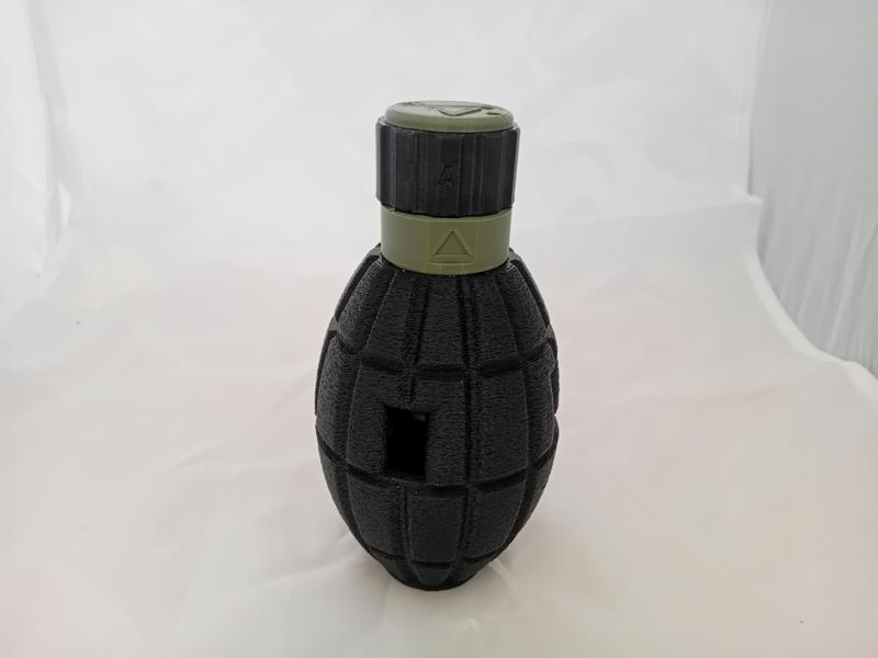 Airsoft Grenade Impact Cap Twist Head Fuze Mills Bomb Style Sound Grenade "Meteorite" Reusable Grenade
