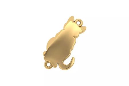 ANKLET CUTE CAT KITTY CHARM PENDANT