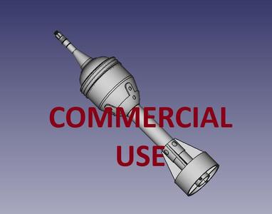 COMMERCIAL - BRITISH WW2 PIAT AT SHELL REPLICA 1:1 REENACTMENT MODEL