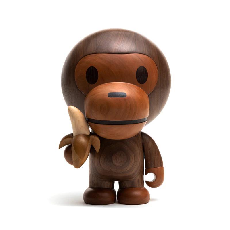 Bape Milo Banana Wooden toy