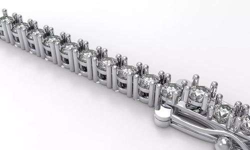 Tennis Bracelet 0l04ct