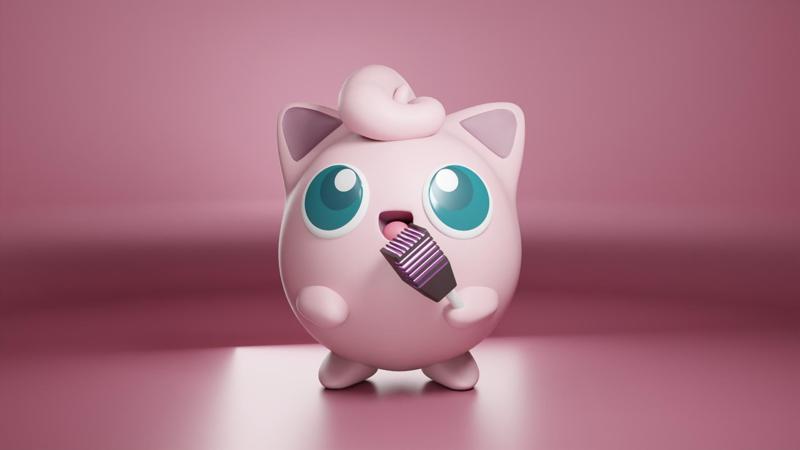 Rondoudou Pokemon Mignon sings