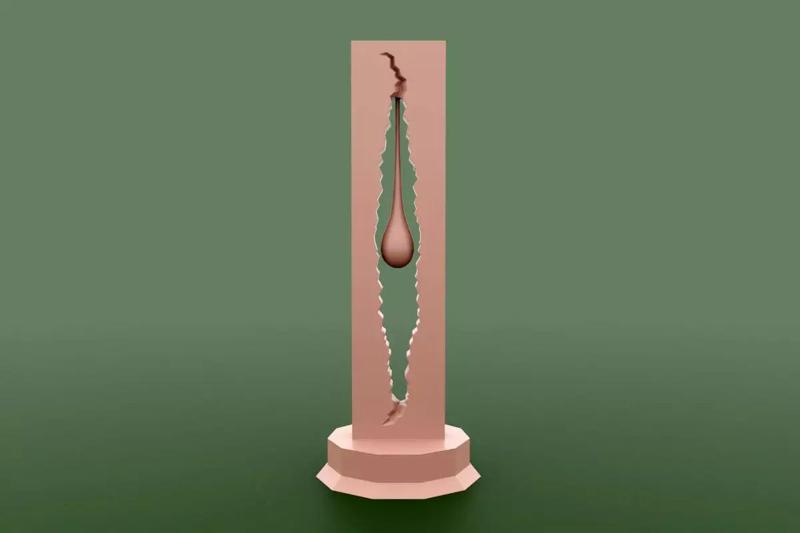 Tear Drop Memorial - 3D printing