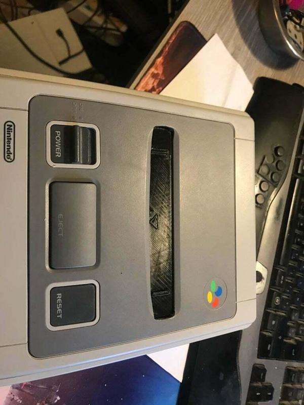 super nintendo pal valve modded for us cartridge