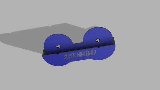 Super Nintendo controller holder