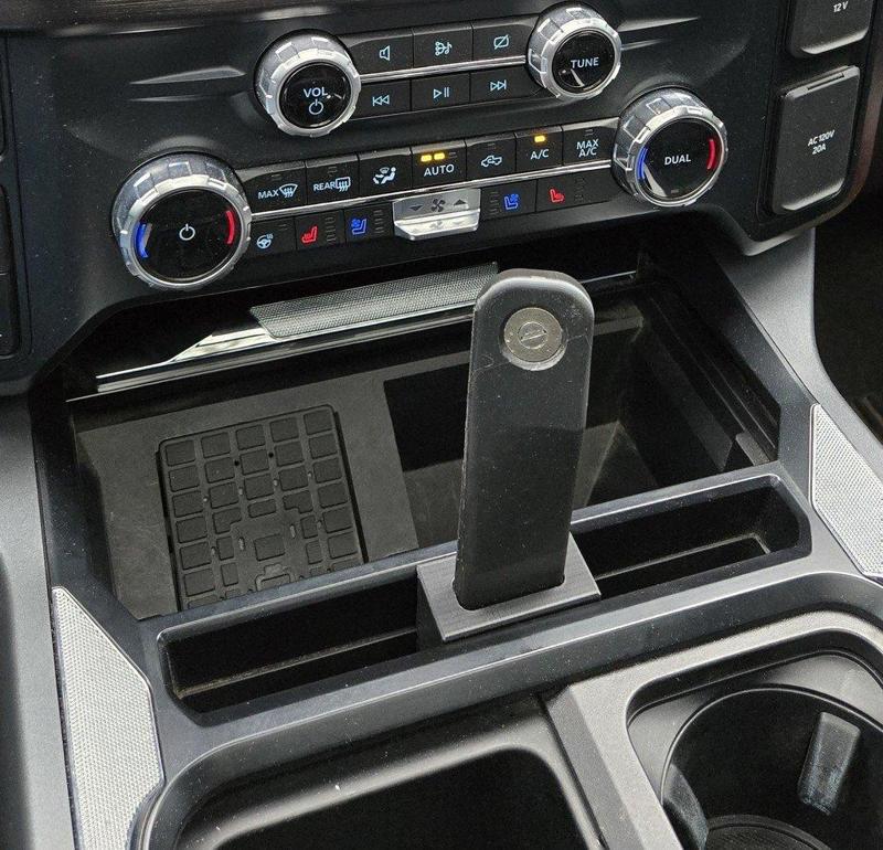 2023+ Ford Super Duty GMRS/Mic tablet slot insert