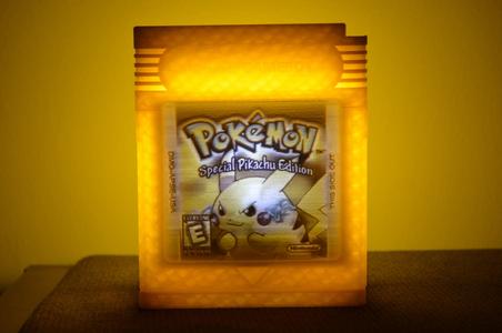 Gameboy Cartridge Lithophane Light