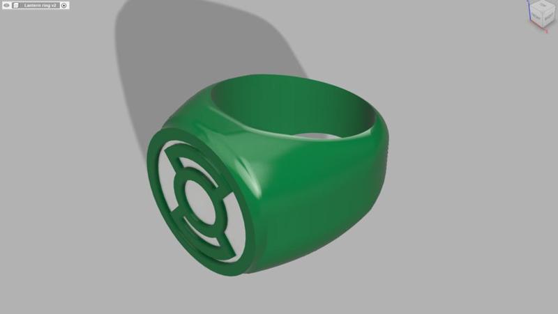 Green Lantern Ring (Peace)