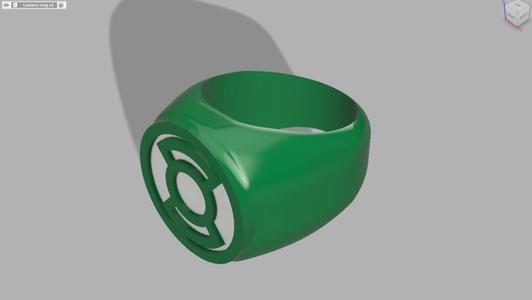 Green Lantern Ring (Peace)