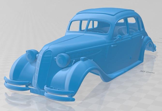 BMW 326 1941 Printable Body Car