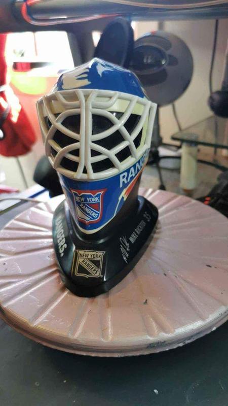 goalie mask mike richter 35