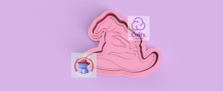 Sorting Hat cookie cutter (Sorting Hat cookie cutter)